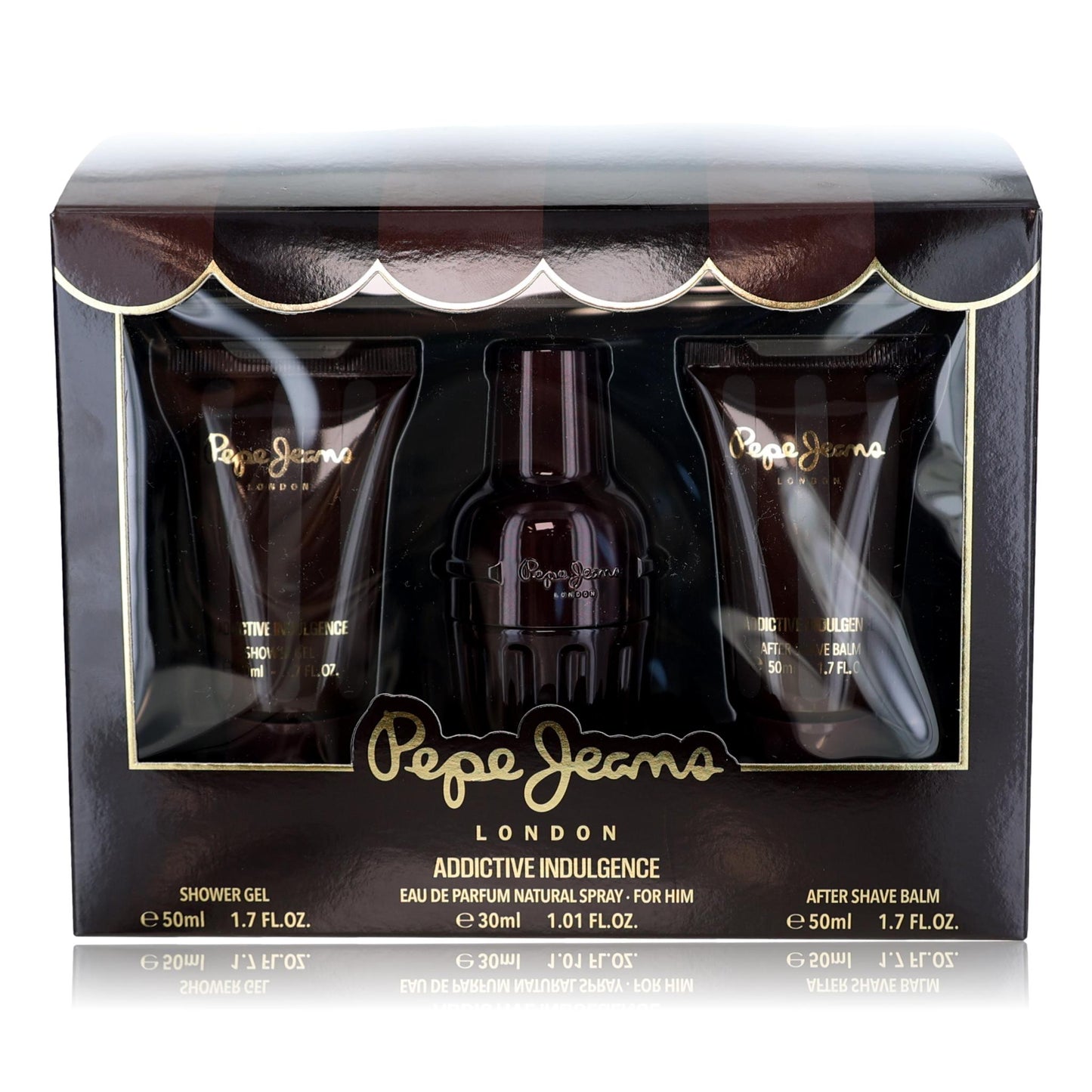 Addictive Indulgence by Pepe Jeans 3 Piece Gift Set for Men