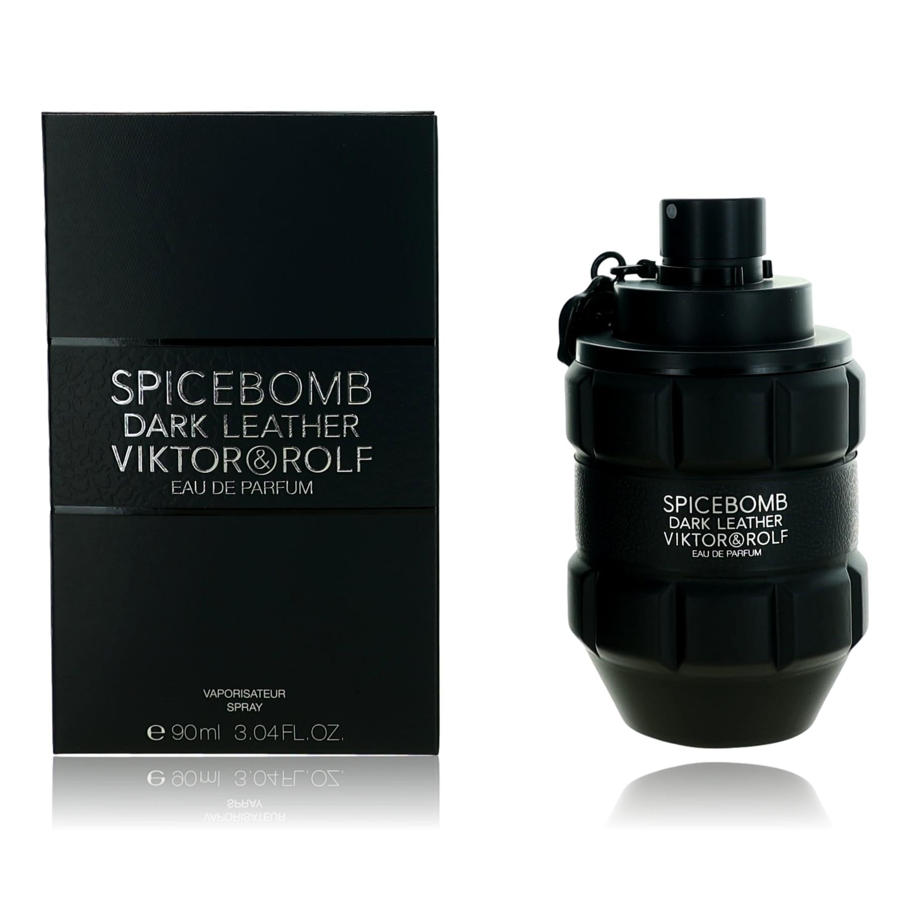 Spicebomb Dark Leather by Viktor & Rolf 3 oz Eau de Parfum Spray Cologne for Men