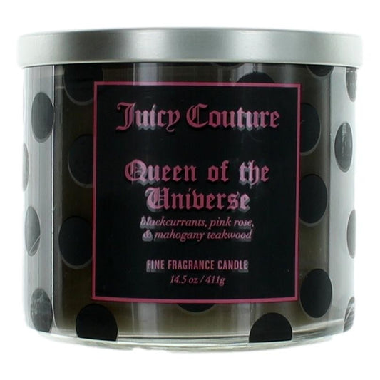Juicy Couture 14.5 oz Soy Wax Blend 3 Wick Candle - Queen of The Universe