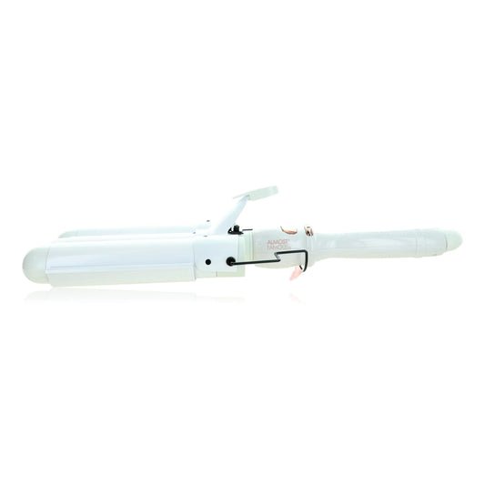 Almost Famous Triple Barrel Clip Curling System Pearlescent White