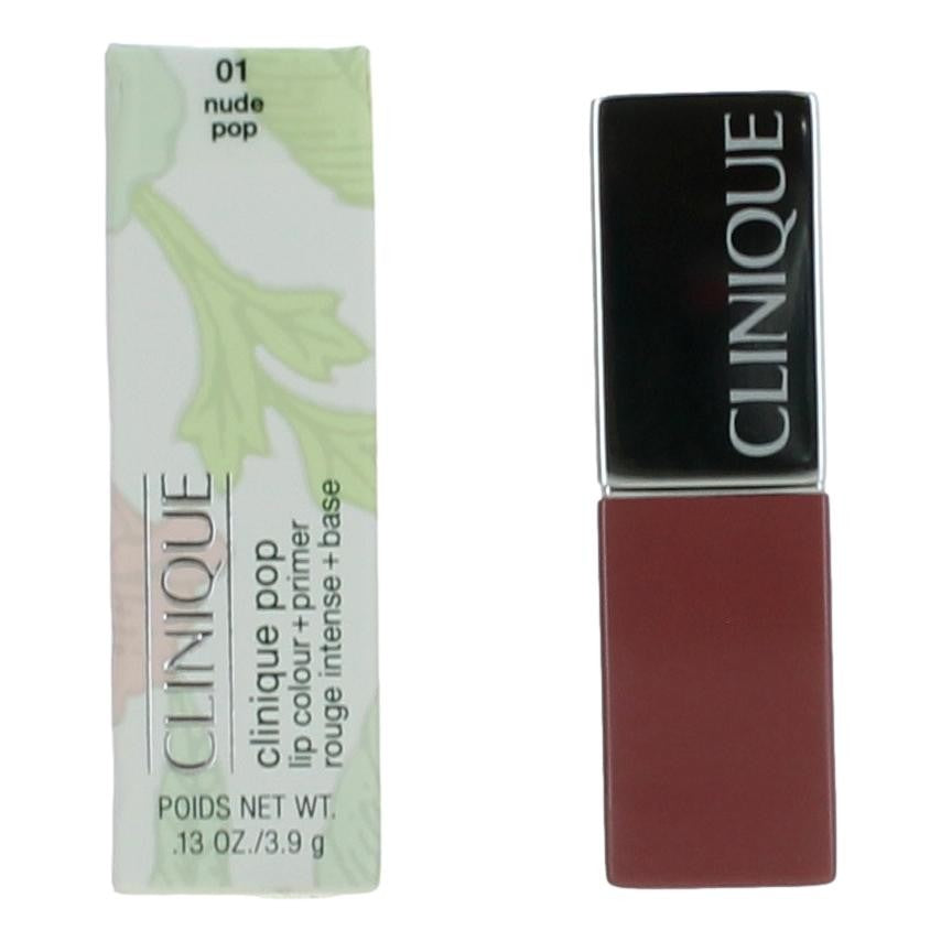 Clinique Pop by Clinique .13 oz Lip Colour + Primer- 01 Nude Pop
