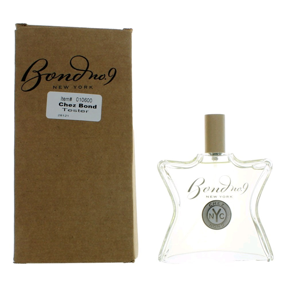 Bond No. 9 Chez Bond by Bond No. 9 3.3 oz Eau de Parfum Spray Cologne for Men TESTER