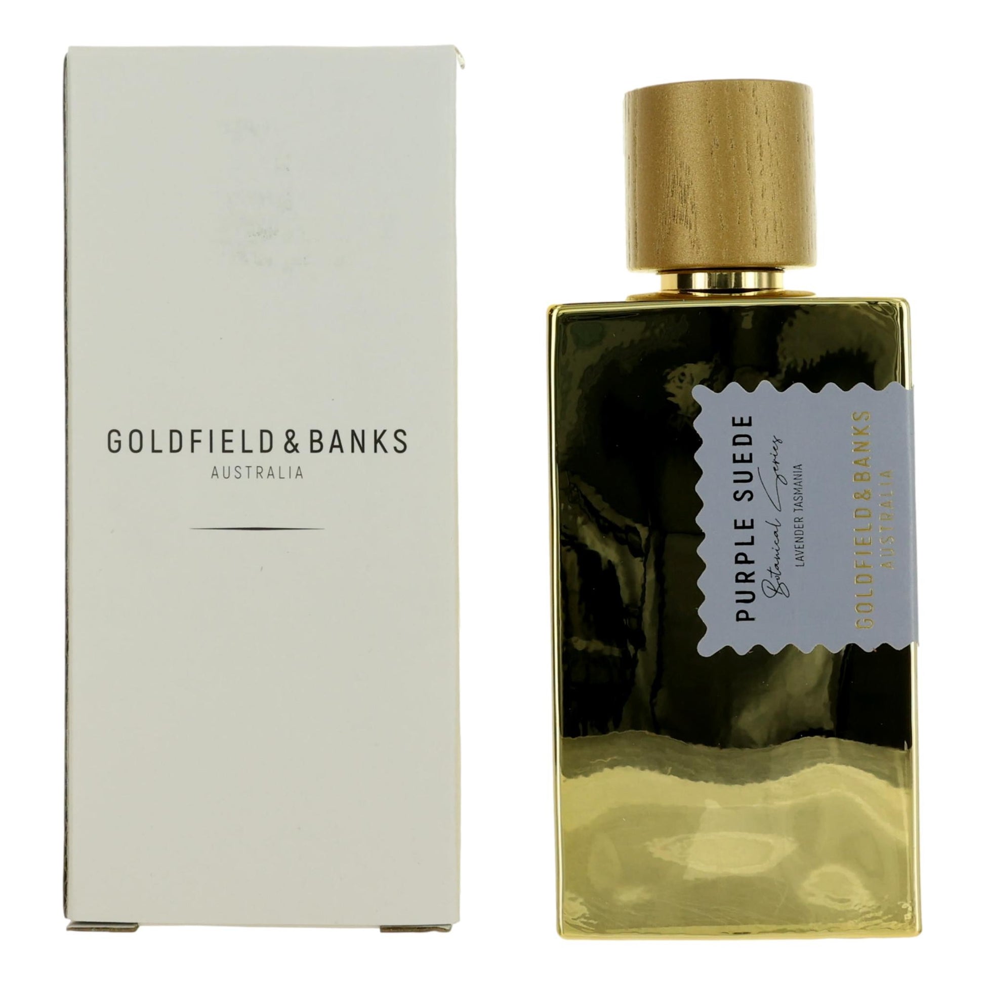 Purple Suede by Goldfield & Banks 3.4 oz Perfume Spray Perfume for Unisex Tester