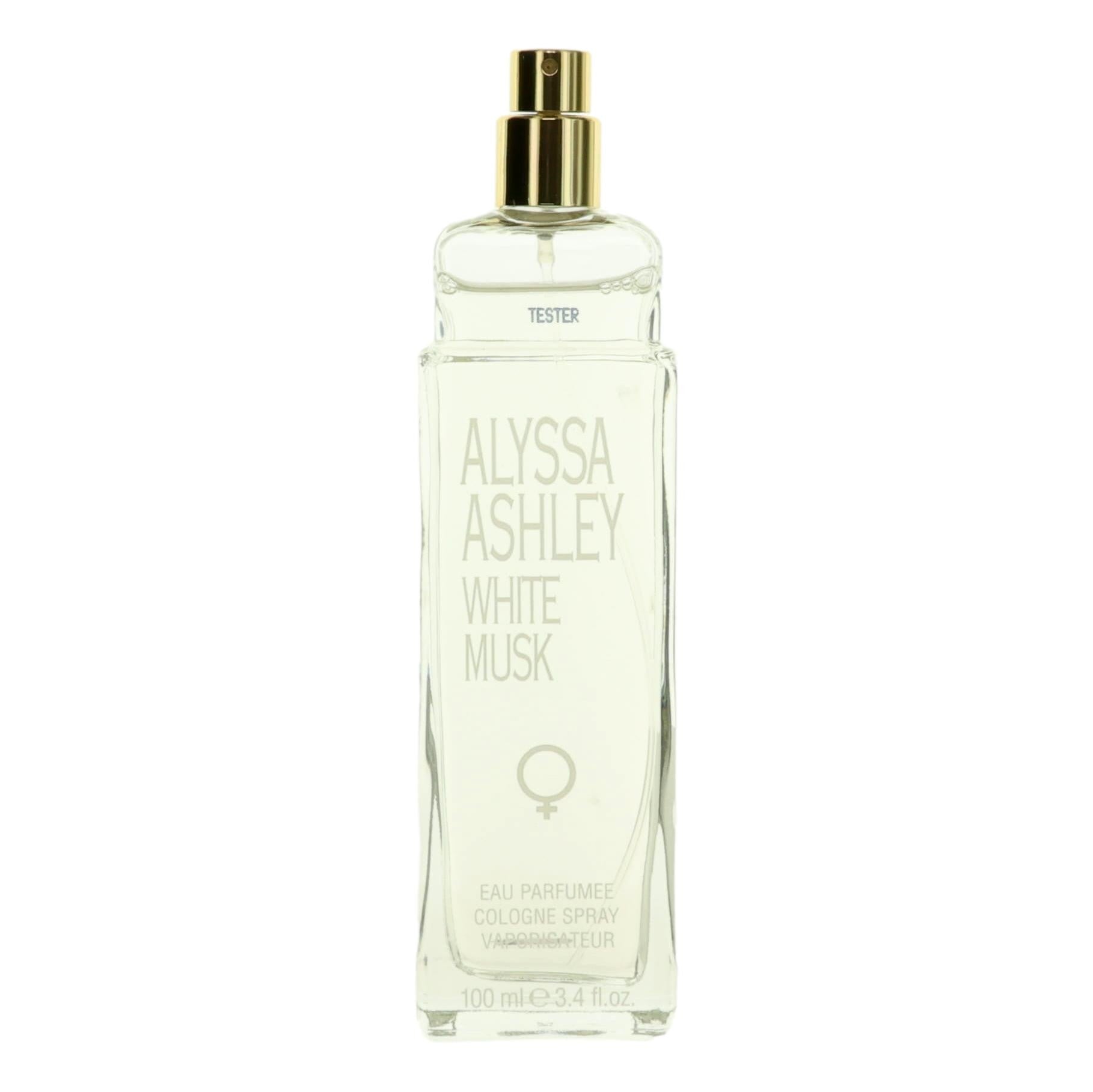 White Musk by Alyssa Ashley 3.4 oz Eau de Toilette Spray Perfume for Women TESTER