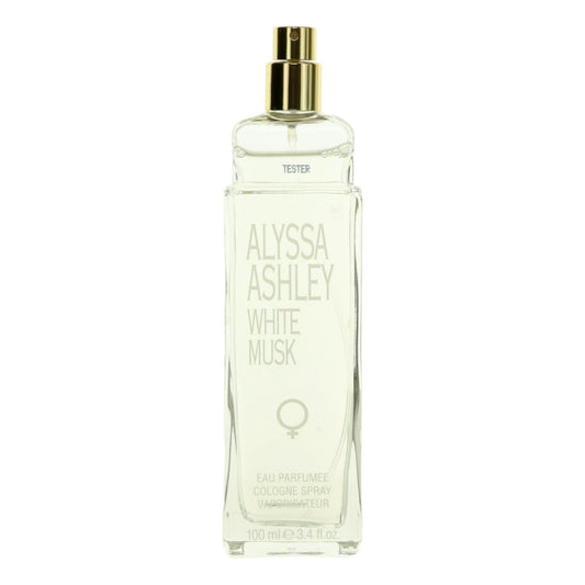 White Musk by Alyssa Ashley 3.4 oz Eau de Toilette Spray Perfume for Women TESTER